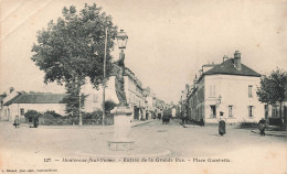 FRANCE - Montereau Faut Yonne - Entrée De La Grande Rue - Place Gambetta - Carte Postale Ancienne - Montereau