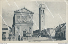 Cc509 Cartolina Ceregnano Centro 1934 Provincia Di Rovigo Veneto - Rovigo