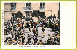 Af1350 - BOLIVIA - Vintage Postcard -  La Paz - Fiesta De Indios - Bolivie