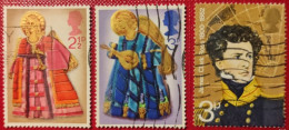 GRAN BRETAGNA 1972 ANGEL LUTE TRUMPET-SIR JAMES CLARK ROSS - Used Stamps