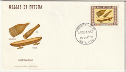 WALLIS ET FUTUNA  - FDC - 1977 - FDC