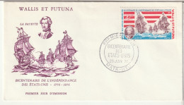 WALLIS ET FUTUNA  - FDC - 1976 - FDC