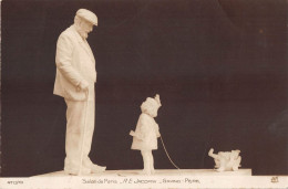 ART - SCULPTURE - A. E. JACOPIN - "GRAND-PERE" - SALON DE PARIS - Sculture