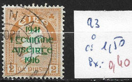 IRLANDE 93 Oblitéré Côte 1.50 € - Oblitérés