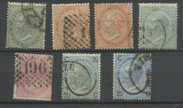 Italie   N° 14 X 2 ; 15 X 2 ; 17 Et 22 X 2  Oblitérés B/TB    Voir  Scans  Soldé ! ! ! - Usados