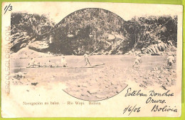 Af1366 - BOLIVIA - Vintage Postcard - Rio Wopi - 1906 - Bolivie