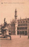 BELGIQUE - Bruges - Nouvelle Poste Et Monument Breydel Et De Coninck - Carte Postale Ancienne - Brugge