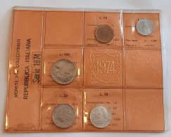 1974 - Italia Serietta Lire ---- - Mint Sets & Proof Sets