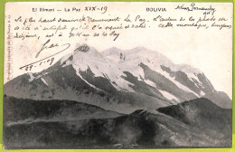 Af1378 - BOLIVIA - Vintage Postcard - La Paz - 1909 - Bolivie