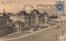 BELGIQUE - Bruxelles - Palais Du Roi - Animé - Carte Postale Ancienne - Monumenten, Gebouwen
