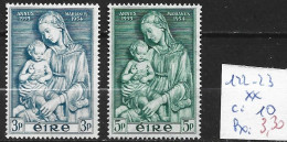 IRLANDE 122-23 ** Côte 10 € - Unused Stamps