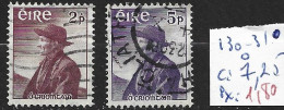 IRLANDE 130-31 Oblitérés Côte 7.25 € - Ungebraucht