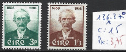 IRLANDE 136-37 * Côte 15 € - Ungebraucht