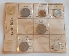 1974 - Italia Serietta Lire ---- - Mint Sets & Proof Sets