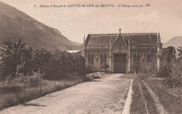 FRANCE - Maison D'Accueil De Sainte Marie Des Monts - L'Abbaye Et Le Jer - BR - Carte Postale Ancienne - Altri & Non Classificati