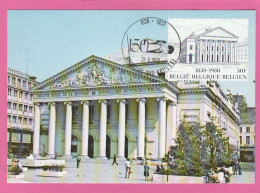 Carte Maximum - Belgique - 1980 - Bruxelles - Théatre Royal De La Monnaie - 1971-1980