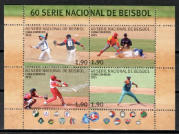 Cuba 2021 / Sports Baseball MNH Béisbol / Ih53  C6-23 - Unused Stamps