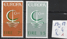 IRLANDE 187-88 * Côte 4 € - Ongebruikt