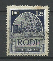 Italie   Egée  Rodi        N° 23  Oblitéré       B / T B      Voir  Scans  Soldé ! ! ! - Egée (Rodi)