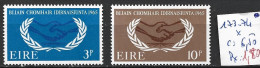 IRLANDE 173-74 * Côte 6.50 € - Ongebruikt