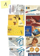 LOT DE 10 TELECARTES DE FRANCE DIFFERENTE VOIR SCAN POUR ETAT - Lots - Collections