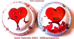 2 CAPSULES CHAMPAGNE PIOT CHARLENE - Saint Valentin (600 Exemplaires) - Collezioni