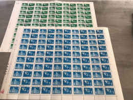 FEUILLETS De TIMBRES De   ROUMANIE  - OBLITERES - Used Stamps