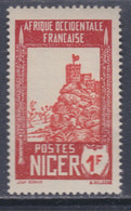 Niger N° 45A XX  Partie De Série : 1 F. Carmin Et Rouge Sans Charnière, TB - Nuovi