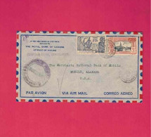 Lettre De 1939 Pour Les USA EUAN - YT N° 119 Et 141 - Exposition Internationale De New-York - Cartas & Documentos