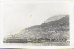 VIEW OF GIBRALTER FROM THE HARBOUR. Circa 1930 USED POSTCARD   Ak5 - Gibraltar