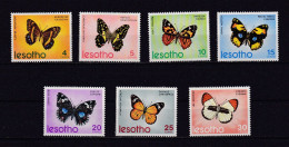 LESOTHO 1973 TIMBRE N°242/48 NEUF** PAPILLONS - Lesotho (1966-...)