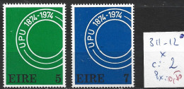 IRLANDE 311-12 * Côte 2 € - Ungebraucht