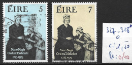 IRLANDE 327-28 Oblitérés Côte 1.50 € - Gebraucht