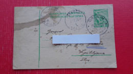 Fnrj Dopisnica 10 Din.Postmarks:Ogulin,Crnuce,Jezica - Cartas & Documentos