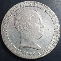 Spain Ferdin Fernando Ferdinand VII 20 Reales 1822 S RD Fine - Primeras Acuñaciones