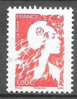 Timbre 1,00 € : Orange - Marianne De L'Avenir 2023 - Timbre Gommé. N° à Venir Chez YT. - 2023-... Marianne De L’avenir