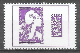 Timbre 1,96 € : Violet - Marianne De L'Avenir 2023 - Timbre Gommé. N° à Venir Chez YT. - 2023-... Marianne De L’avenir