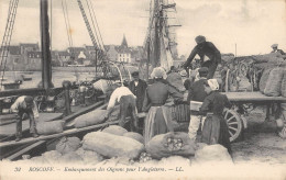 CPA 29 ROSCOFF / EMBARQUEMENT DES OIGNONS POUR L'ANGLETERRE - Roscoff