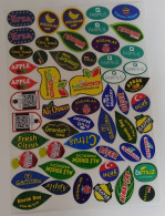 AC - FRUIT LABELS Fruit Label - STICKERS LOT #207 - Fruit En Groenten