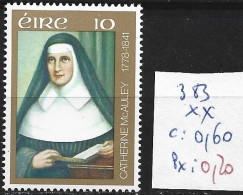 IRLANDE 383 ** Côte 0.60 € - Unused Stamps