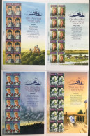 Alderney 2006 100th Anniv Of TH White ~ MNH 6 Sheetlets ~ Merlyn King Arthur Camelot Guenever - Alderney