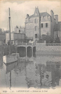 CPA 29 LANDERNEAU / MAISON SUR LE PONT / Cliché Rare - Landerneau