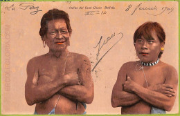 Af1431 - BOLIVIA - Vintage Postcard - Ethnic - Gran Chaco, Indios - Bolivie