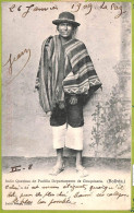 Af1435 - BOLIVIA - Vintage Postcard - Chuquisaca - Indios - Ethnic - 1909 - Bolivië