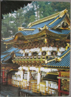 JAPAN NIKKO TOSHOGU SHRINE YOMEIMON GATE POSTCARD ANSICHTSKARTE CARTOLINA PHOTO CARD CARTE POSTALE CP PC AK KARTE - Osaka