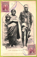 Af1438 - BOLIVIA - Vintage Postcard - Cuevo - Indios - Ethnic - Bolivië