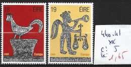 IRLANDE 440-41 ** Côte 5 € - Unused Stamps