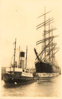 S.V. OLIVEBANK * Olivebank * Carte Photo * Bateau Voilier Goëlette 4 Mâts * Remorqueur ALEXANDRA - Sailing Vessels