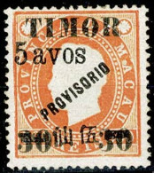 Timor, 1894, # 49b, MH - Timor