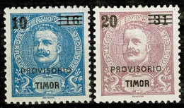 Timor, 1899, # 74/5, MH - Timor